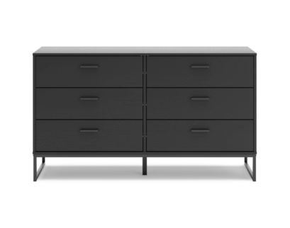 Ashley Socalle Black Dresser