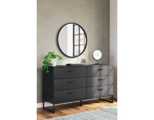 Ashley Socalle Black Dresser