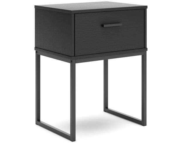 Ashley Socalle Black Nightstand large image number 3