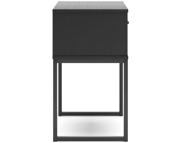 Ashley Socalle Black Nightstand large image number 4