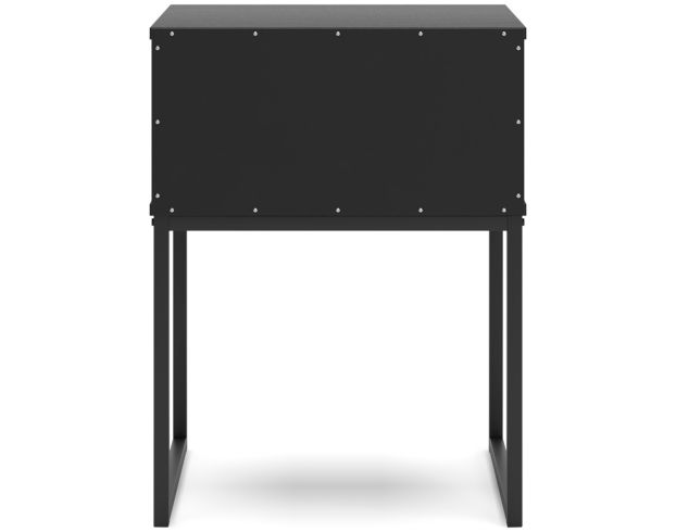 Ashley Socalle Black Nightstand large image number 5