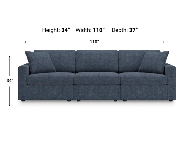 Ashley Modmax Ink 3-Piece Sofa large image number 6