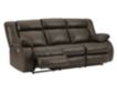 Ashley Denoron Brown Power Recline Sofa small image number 3