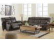 Ashley Denoron Brown Power Recline Loveseat small image number 2