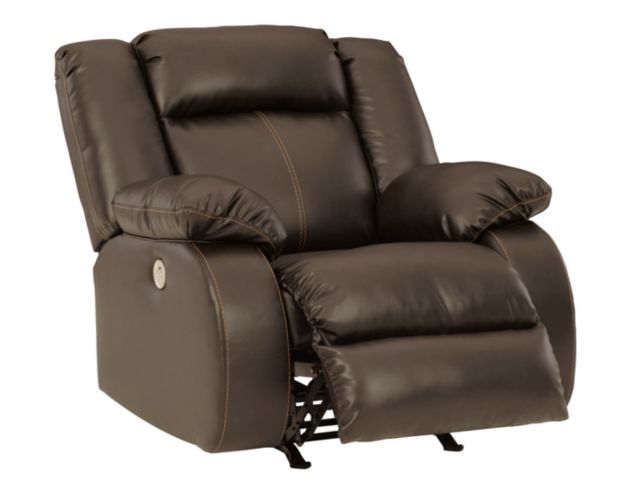 Ashley Denoron Brown Power Rocker Recliner large image number 3