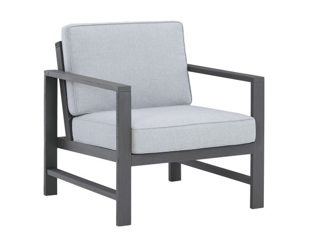 Ashley Fynnegan 2 Gray Lounge Chairs large image number 2