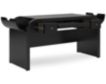 Ashley Rowanbeck 60-Inch Black Desk small image number 3