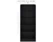 Ashley Rowanbeck 72-Inch Black Bookcase small image number 6