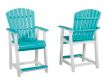 Ashley Eisely 2 Turquoise Counter Stools small image number 2