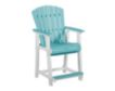 Ashley Eisely 2 Turquoise Counter Stools small image number 3