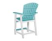 Ashley Eisely 2 Turquoise Counter Stools small image number 4