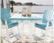 Ashley Eisely 2 Turquoise Counter Stools small image number 6