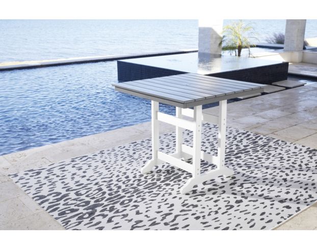Ashley Transville Gray Square Counter Table large image number 4