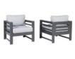 Ashley Amora 2 Lounge Chairs small image number 1