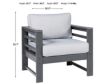 Ashley Amora 2 Lounge Chairs small image number 4