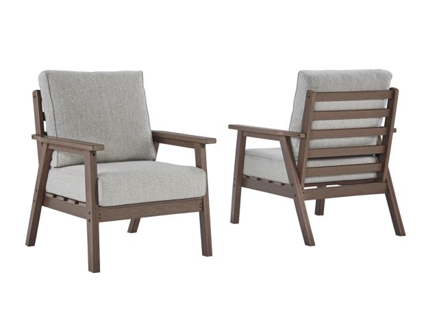 Ashley Emmeline Outdoor Lounge Chairs (Set of 2) large image number 1