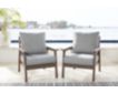 Ashley Emmeline Outdoor Lounge Chairs (Set of 2) small image number 2