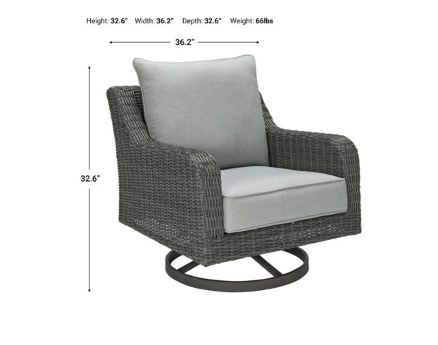 Ashley hotsell swivel rocker