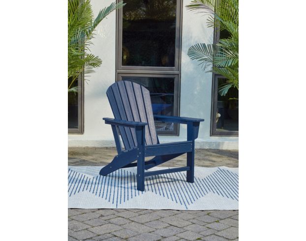 Ashley Sundown Treasure Blue Adirondack Chair large image number 3