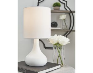 Ashley Camdale White Accent Lamp