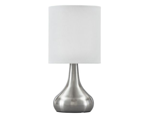 Ashley Camdale Silver Accent Lamp large image number 1