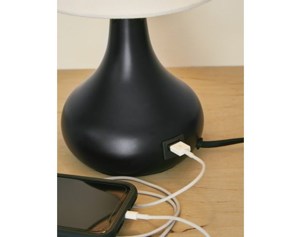 Ashley Camdale Black Accent Lamp large image number 3
