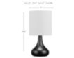 Ashley Camdale Black Accent Lamp small image number 4