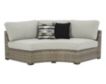 Ashley Calworth Curved Loveseat small image number 1
