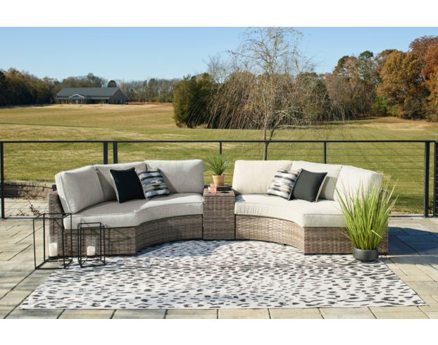 Curved 2025 outdoor loveseat