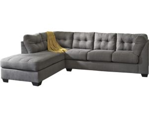 Ashley Maier Charcoal 2-Piece Sleeper Sectional with Righ