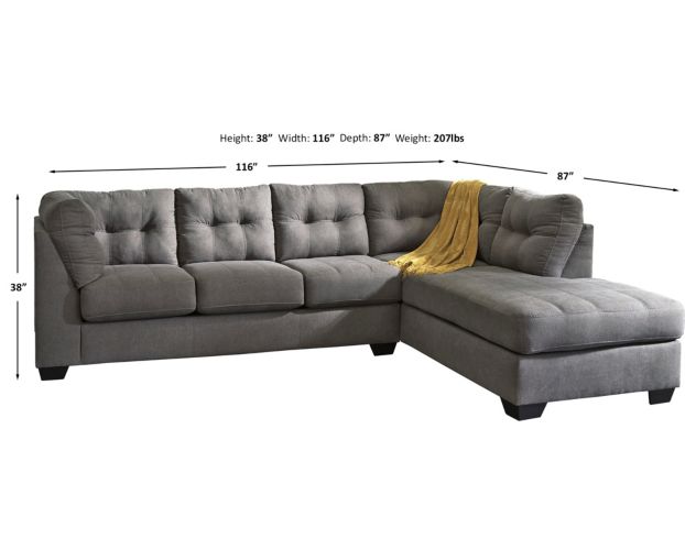 Ashley two store piece sectional