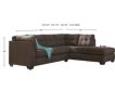 Ashley Maier Walnut 2-Piece Sectional small image number 6