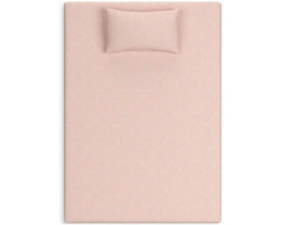 Ashley iKidz Coral Twin Mattress and Pillow