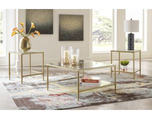 Ashley Zerika Coffee Table and 2 End Tables