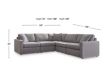 Ashley Modmax Granite 5-Piece Sectional small image number 8