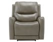 Ashley Galahad Sand Leather Power Headrest Recliner small image number 1