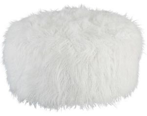 Ashley Galice White Oversized Accent Ottoman