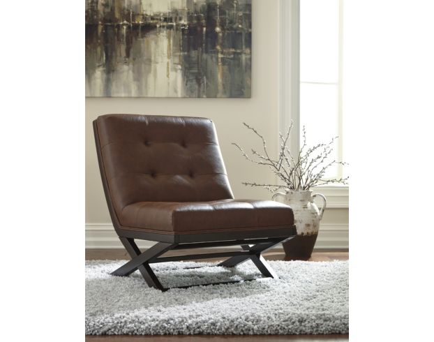 Ashley Sidewinder Brown Accent Chair large image number 2