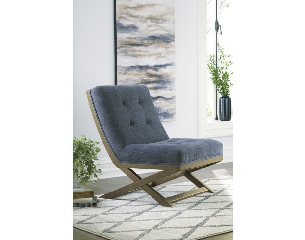Ashley Sidewinder Blue Accent Chair large image number 2