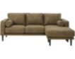Ashley Arroyo Caramel Sofa Chaise small image number 1