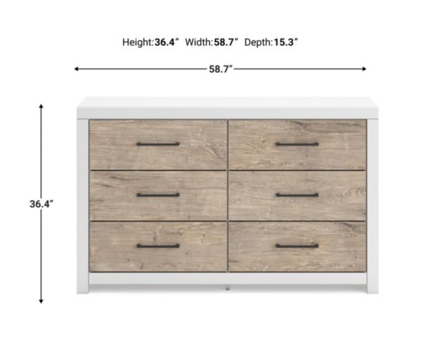 Ashley Furniture Industries In Charbitt Dresser large image number 5