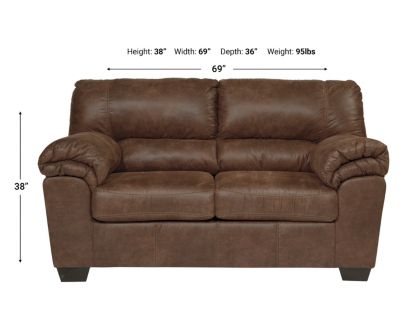 Ashley Bladen Coffee Loveseat