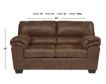 Ashley Bladen Coffee Loveseat small image number 2