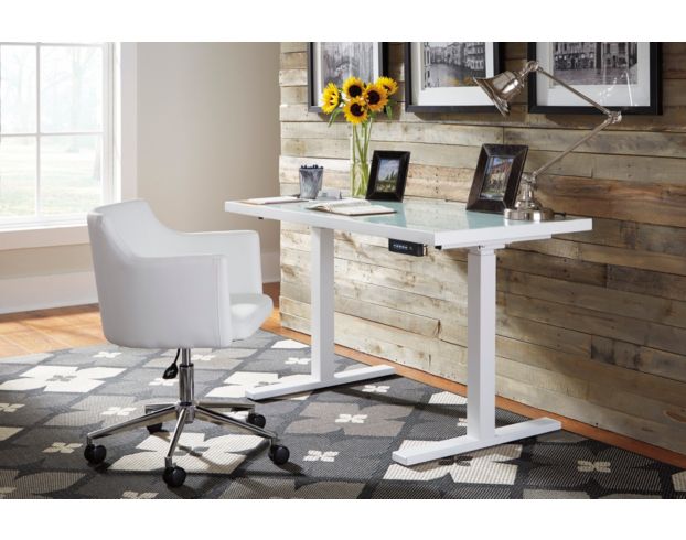 Costco white desk online chair