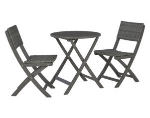 Ashley Safari Peak Grey 3-Piece Table & Chair Set