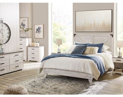 Ashley Shawburn Queen Bed