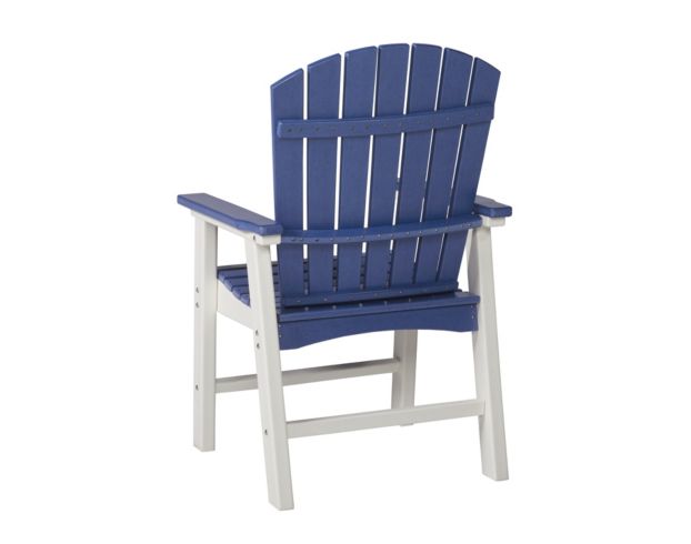 Ashley Toretto 2 Blue Patio Chairs large image number 2