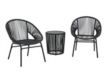 Ashley Mandarin Cape Gray Table and Chairs (Set of 3) small image number 1
