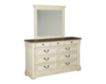 Ashley Bolanburg Dresser with Mirror small image number 1