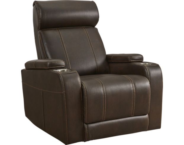 Ashley Screen Time Brown Power Recliner large image number 3